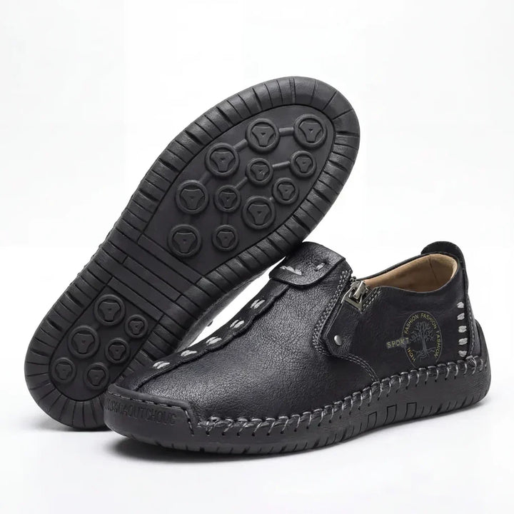 Florence | Polstrede loafers med lynlås