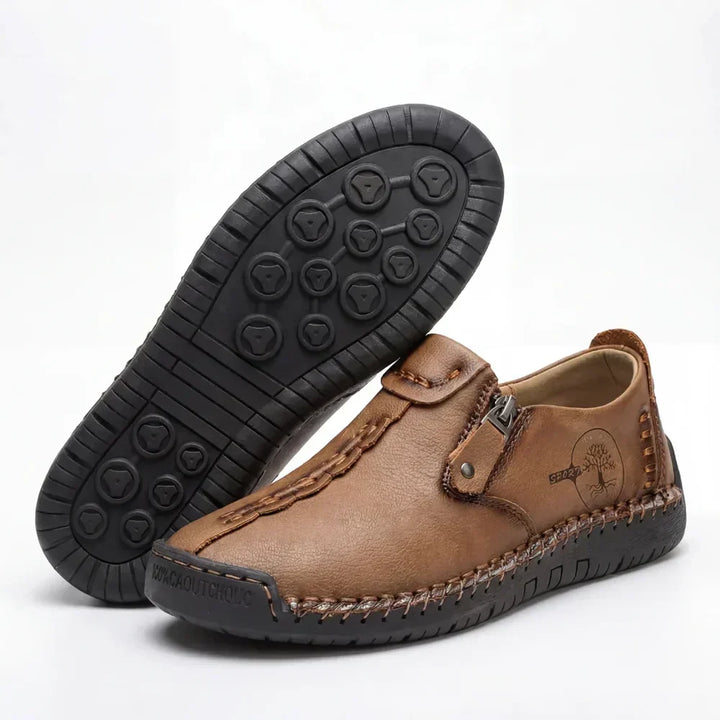 Florence | Polstrede loafers med lynlås