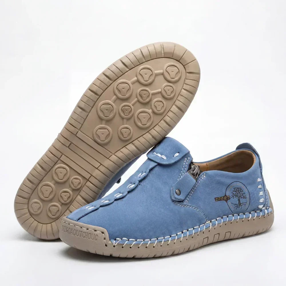 Florence | Polstrede loafers med lynlås