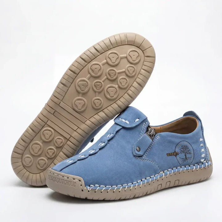 Florence | Polstrede loafers med lynlås