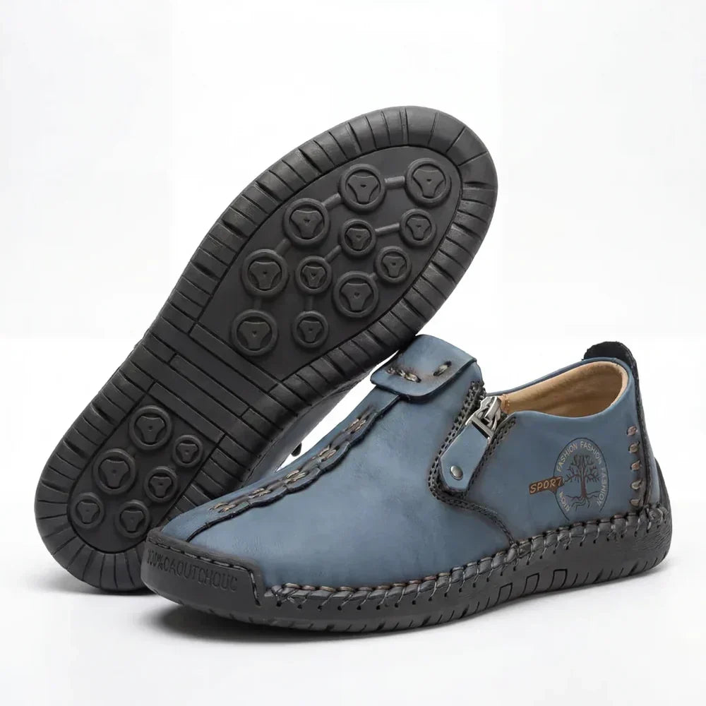 Florence | Polstrede loafers med lynlås