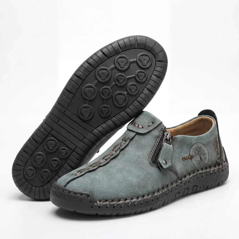 Florence | Polstrede loafers med lynlås