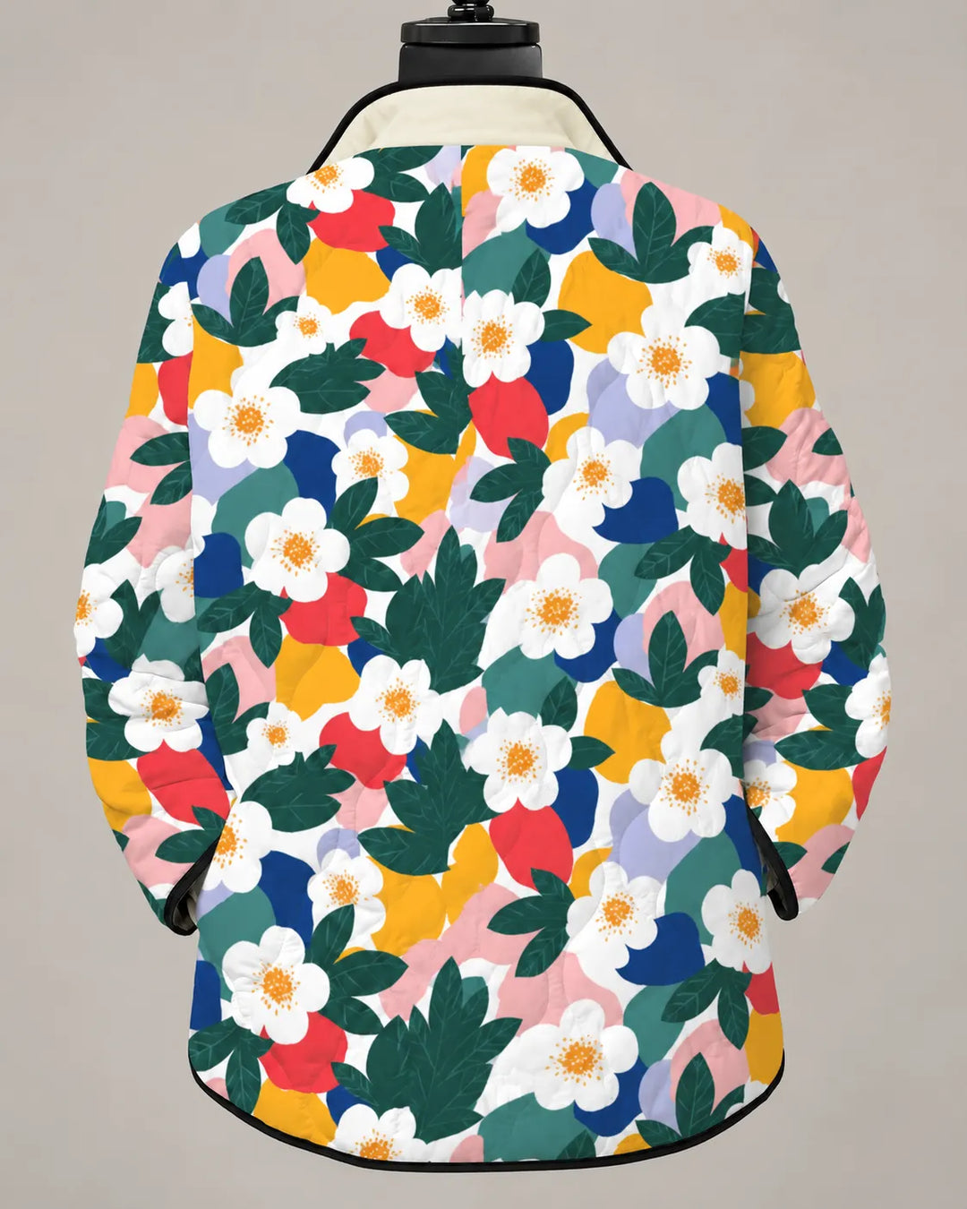 Eliana | Moderne jakke med botanisk print