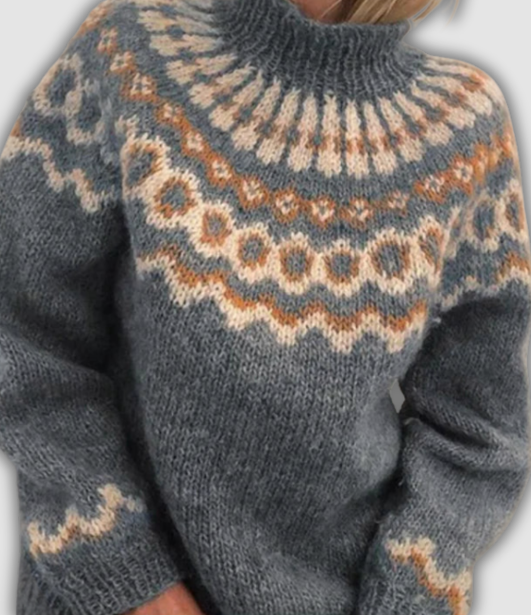 Seraphine | Retro-rullekravesweater