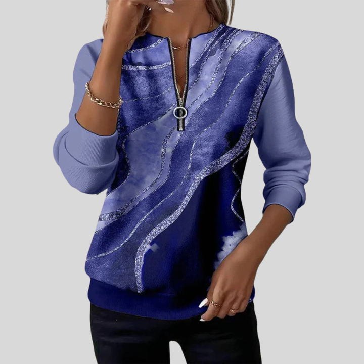 Nirvelle | Sweatshirt med vintageprint