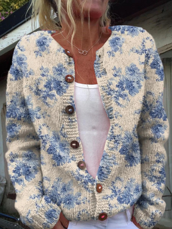 Daysie™ | Vintage strikcardigan