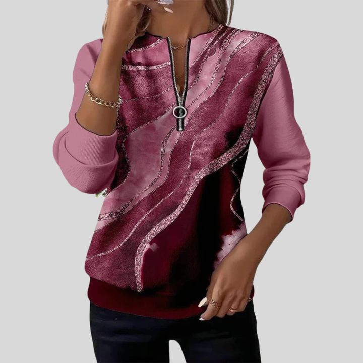 Nirvelle | Sweatshirt med vintageprint