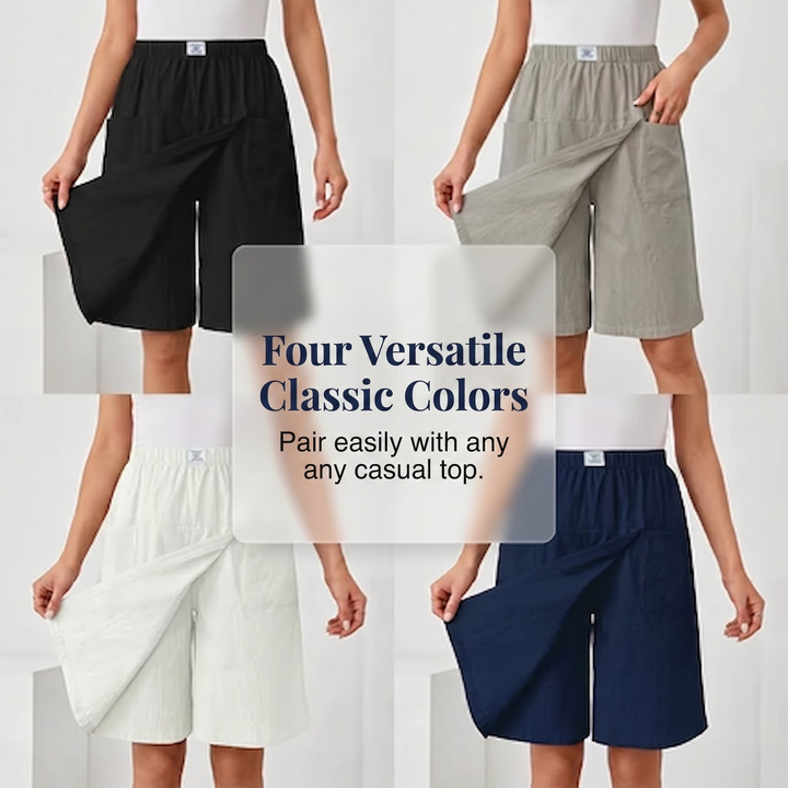 LIBERTY™ - SKORT MED ELASTISK TALJE