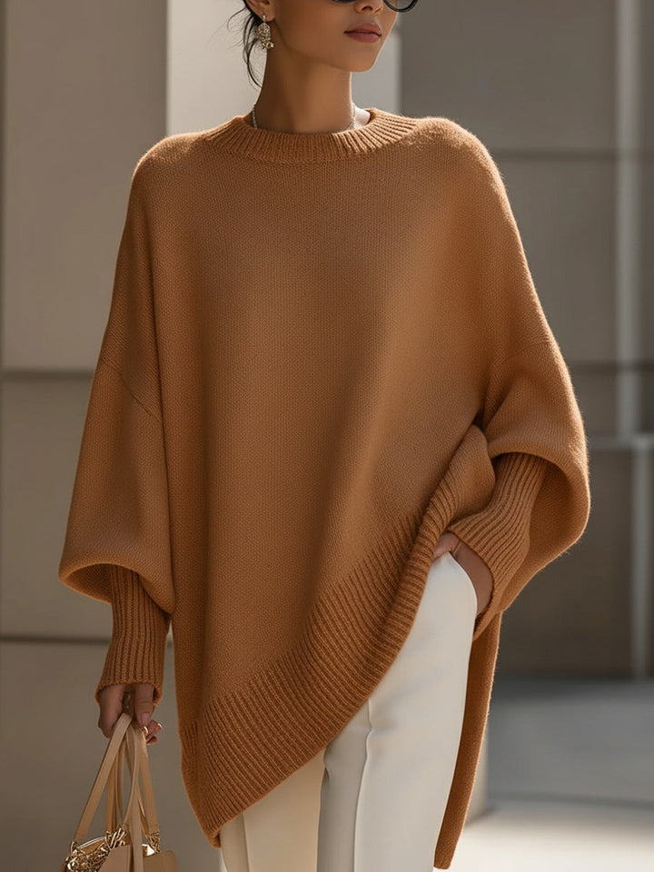 Clarisse | Løs sweater med bred krave