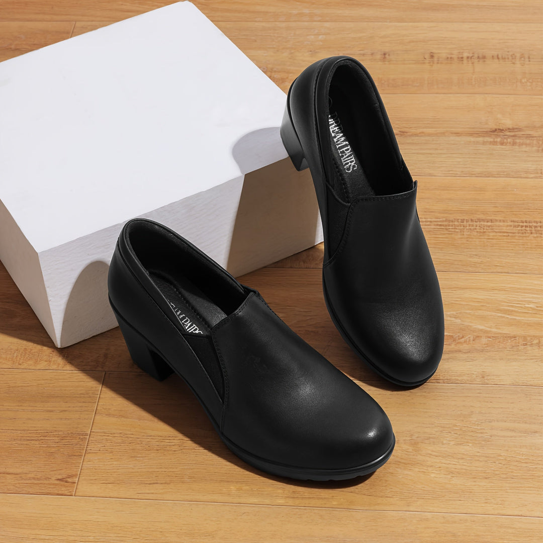 Millie | Loafers med blokhæl