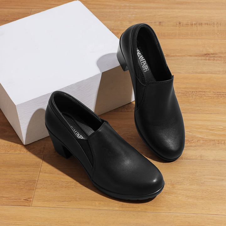 Millie | Loafers med blokhæl