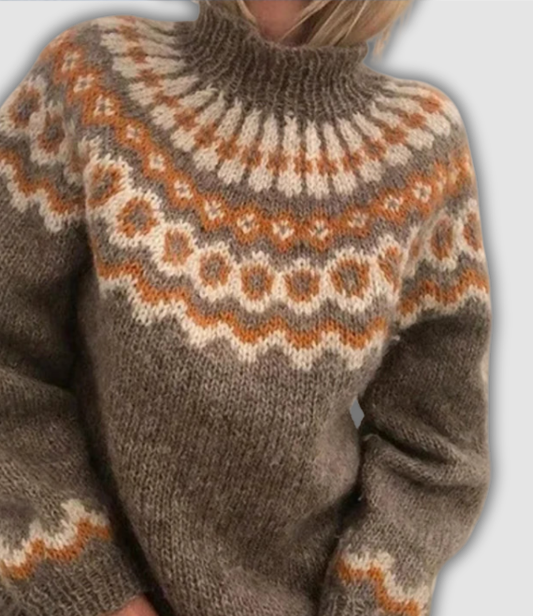 Seraphine | Retro-rullekravesweater