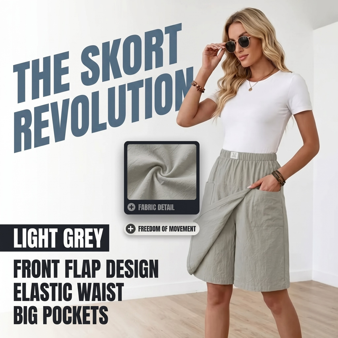 LIBERTY™ - SKORT MED ELASTISK TALJE