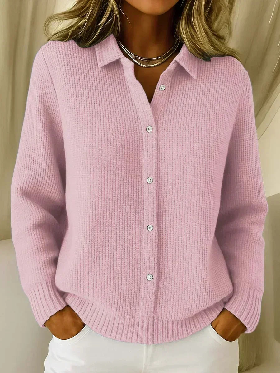 Carmela | Struktureret cardigan med knapper