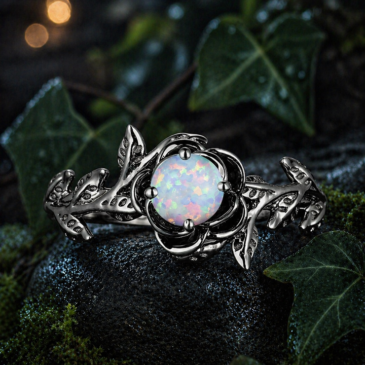 Skumringsvedbend-ring - Sammenflettet