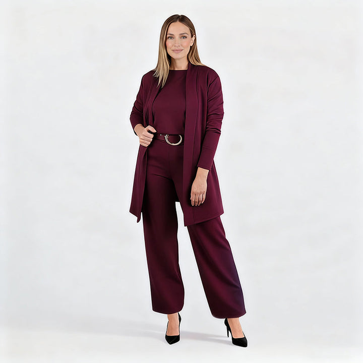 Karla – Tredelt sæt med cardigan