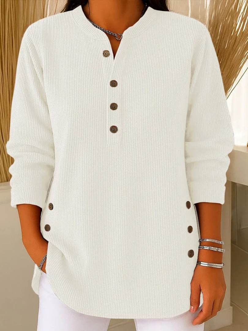Nieves | Henley-tunika med knapper