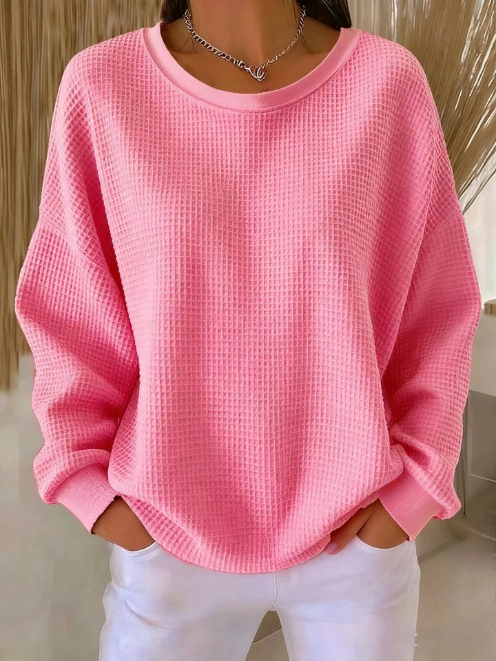 Nuria | Klassisk sweater med struktur