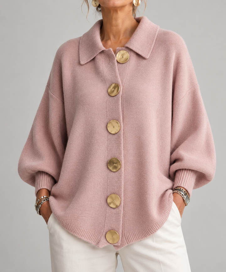Ardelle™ | Oversized cardigan med krave