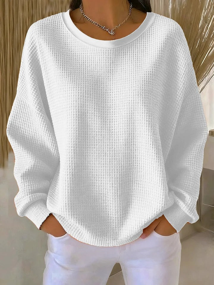 Nuria | Klassisk sweater med struktur