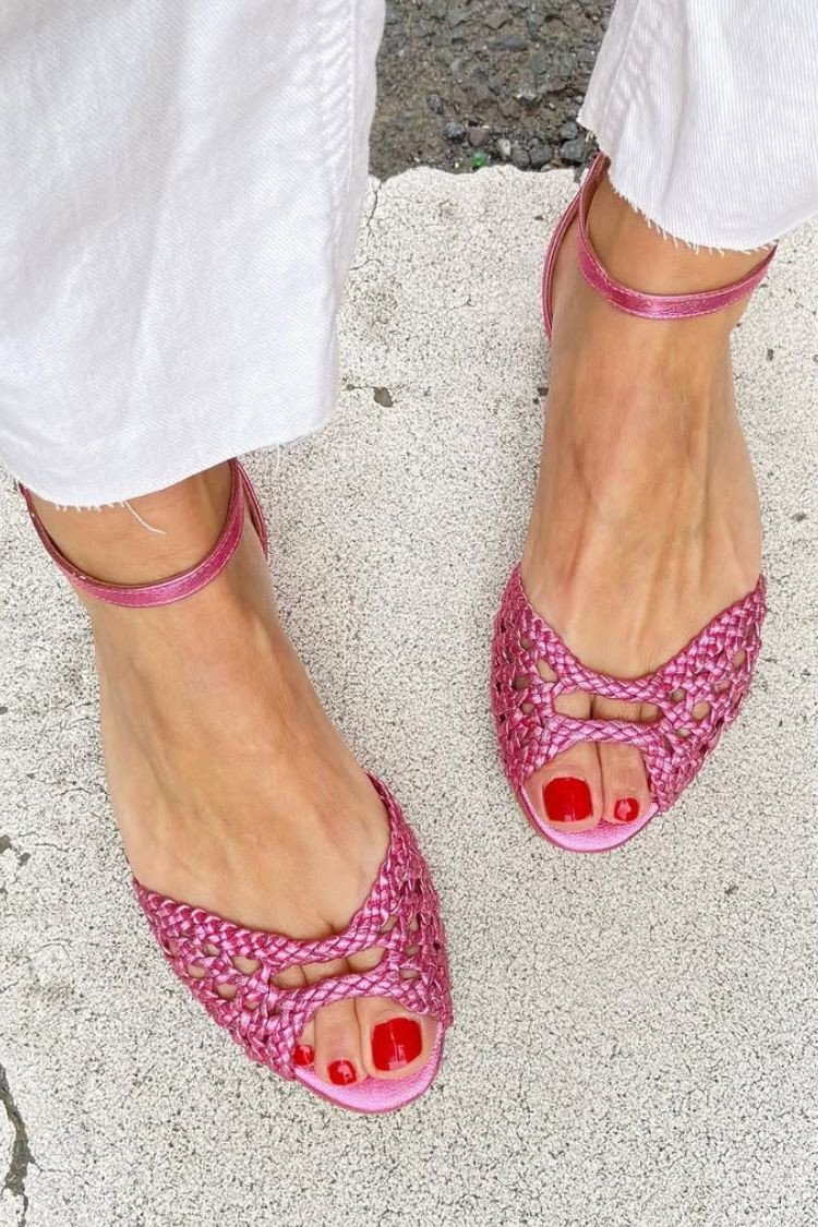 Sandaler med ankelrem