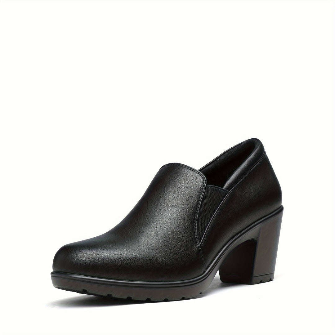 Millie | Loafers med blokhæl
