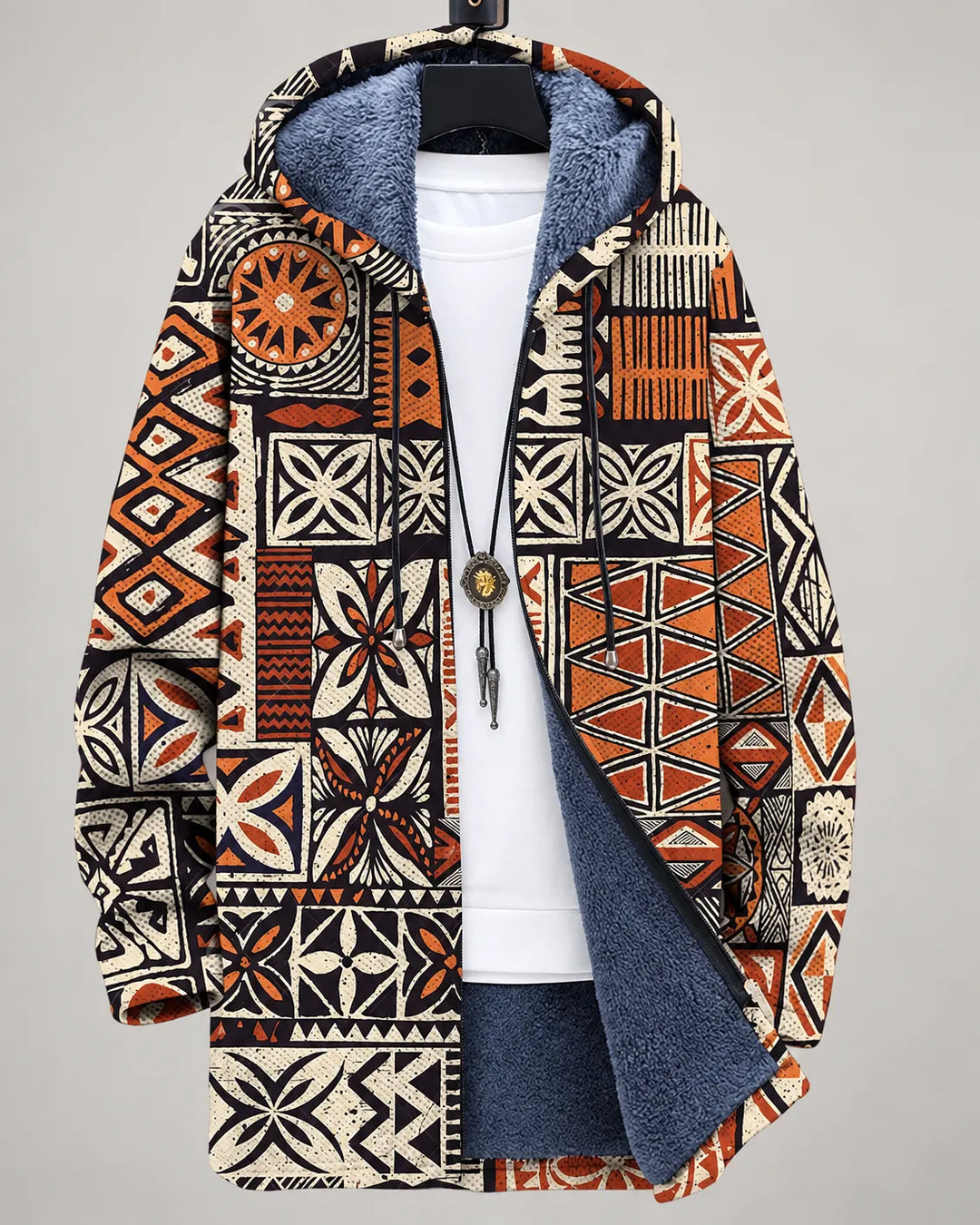 Vivienne | Heritage Paisley-jakke med hætte