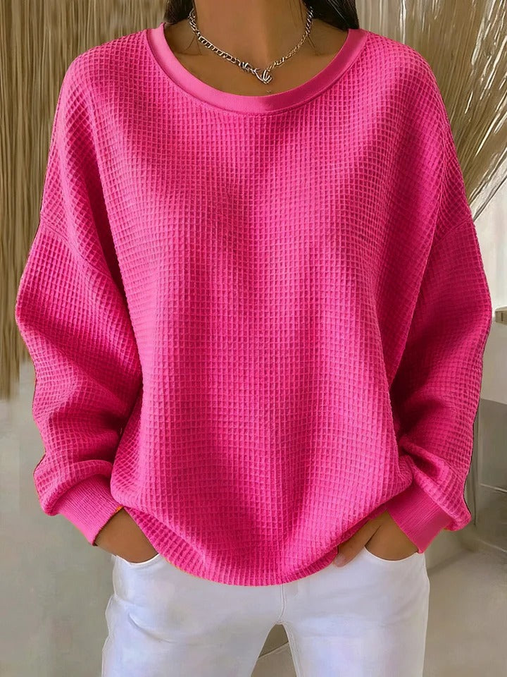 Nuria | Klassisk sweater med struktur