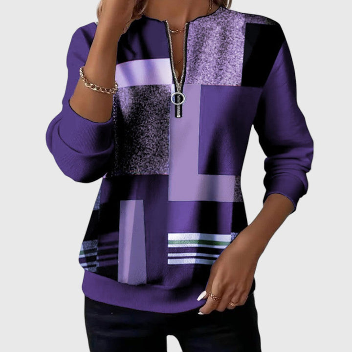 Zena™ – Afslappet og elegant sweatshirt