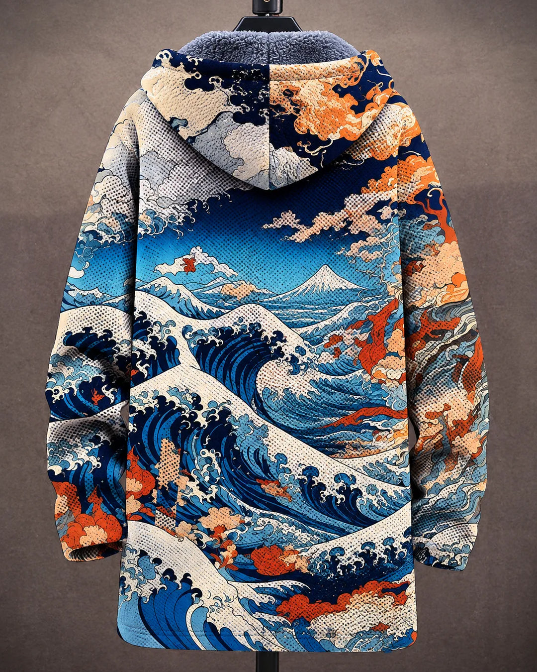 Celeste | Ocean Art-jakke med hætte