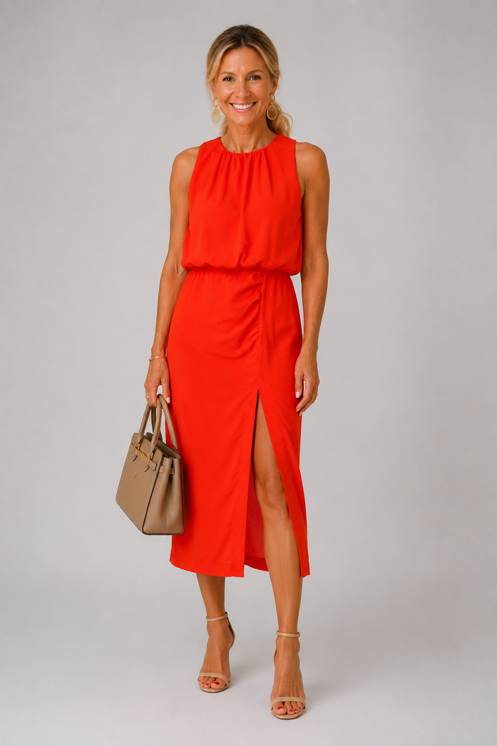 Nicole | Elegant sommerkjole med slids