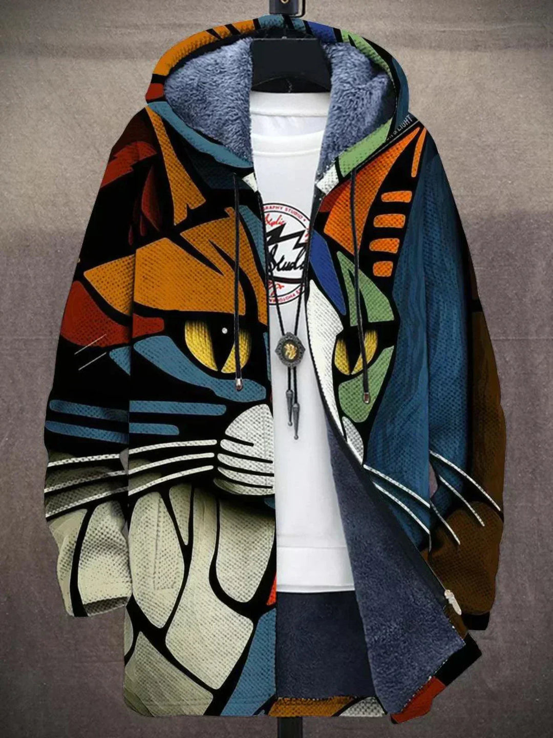 Elouera™ | Luksuriøs cardigan med kunstnerisk inspiration