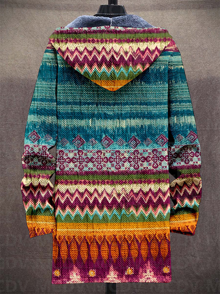Jedda™ | Luksuriøs cardigan med kunstnerisk inspiration