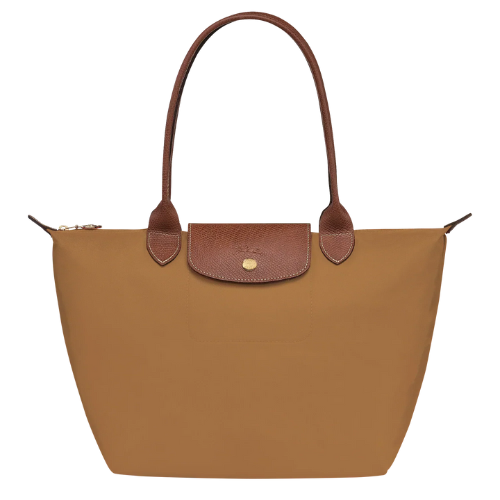 Totebag - Mellemstor shopper, Lys beige