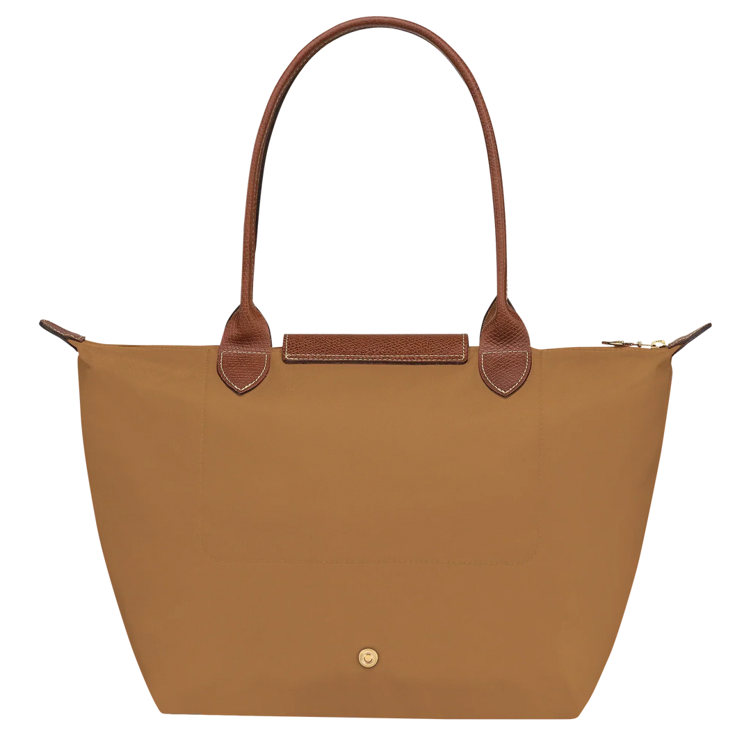 Totebag - Mellemstor shopper, Lys beige