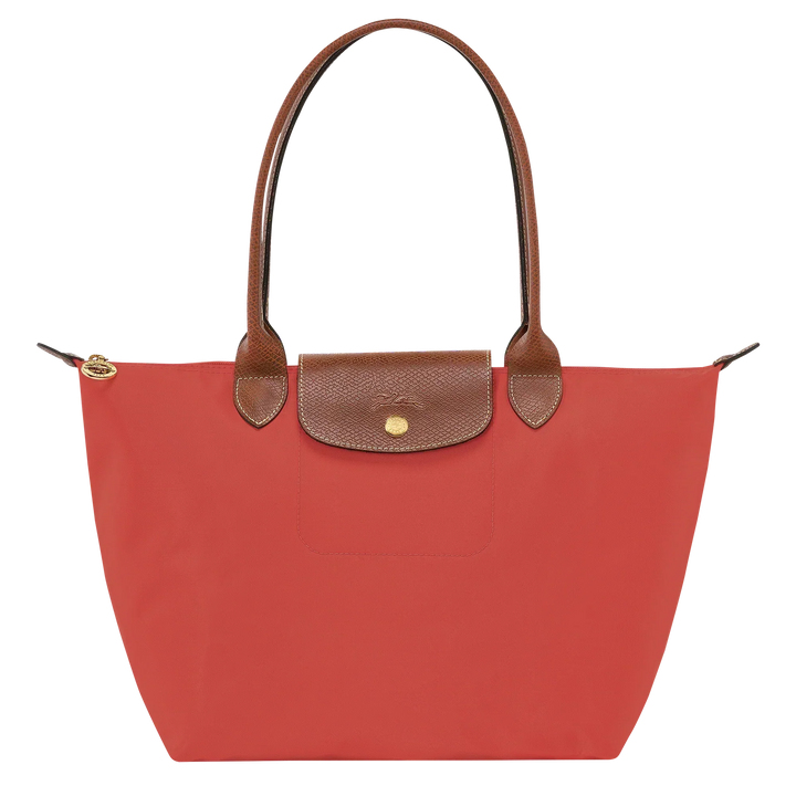 Totebag - Mellemstor shopper, Tomatrød