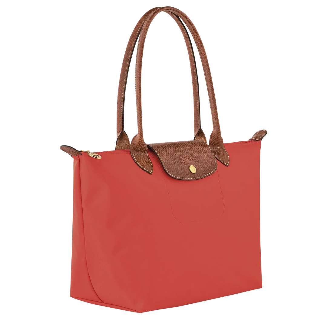 Totebag - Mellemstor shopper, Tomatrød