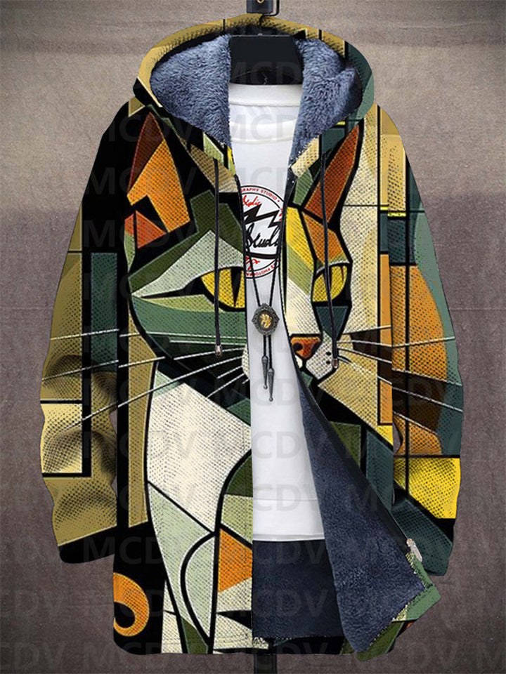 Lowanna™ | Luksuriøs cardigan med kunstnerisk inspiration