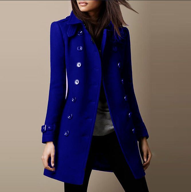 Renate™ | Elegant vinterfrakke i uld