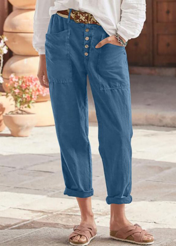 LISE™ - ELEGANTE AFSLAPPEDE CARPENTER-JEANS