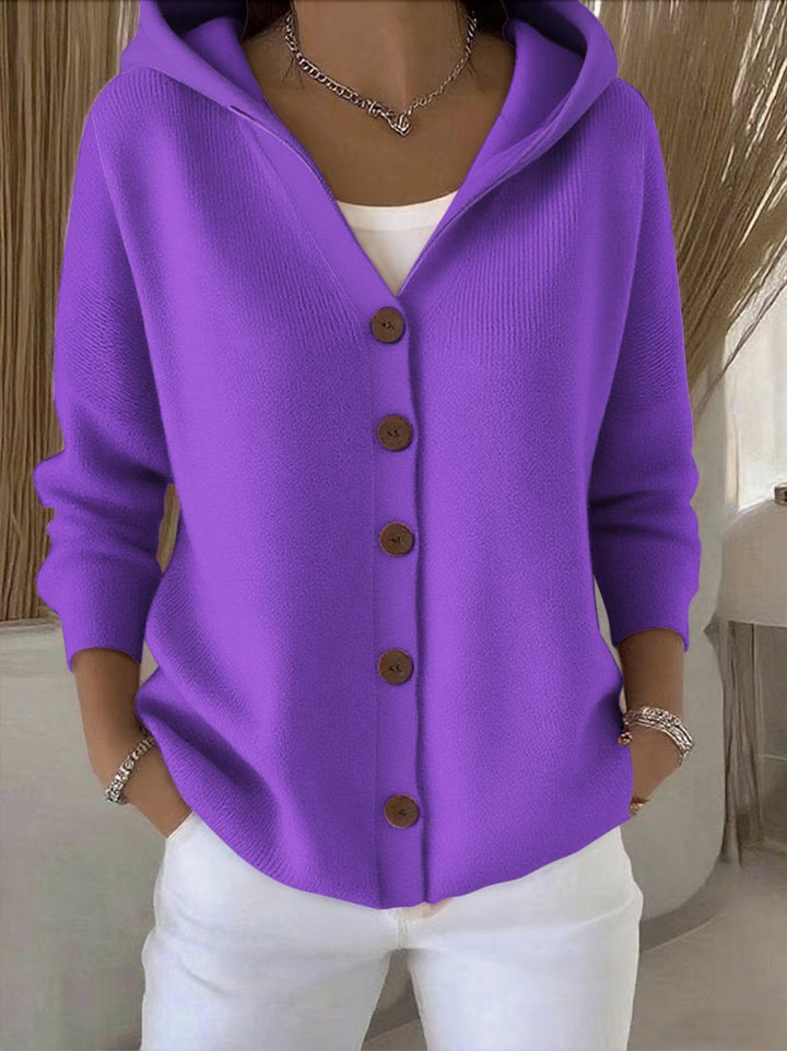Rocío | Cardigan med hætte