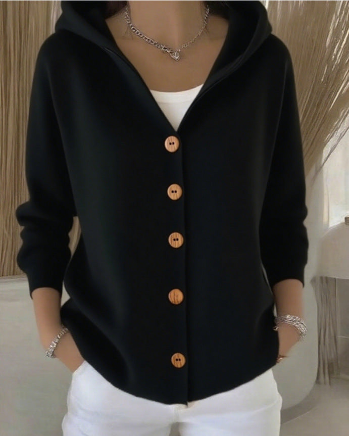 Rocío | Cardigan med hætte