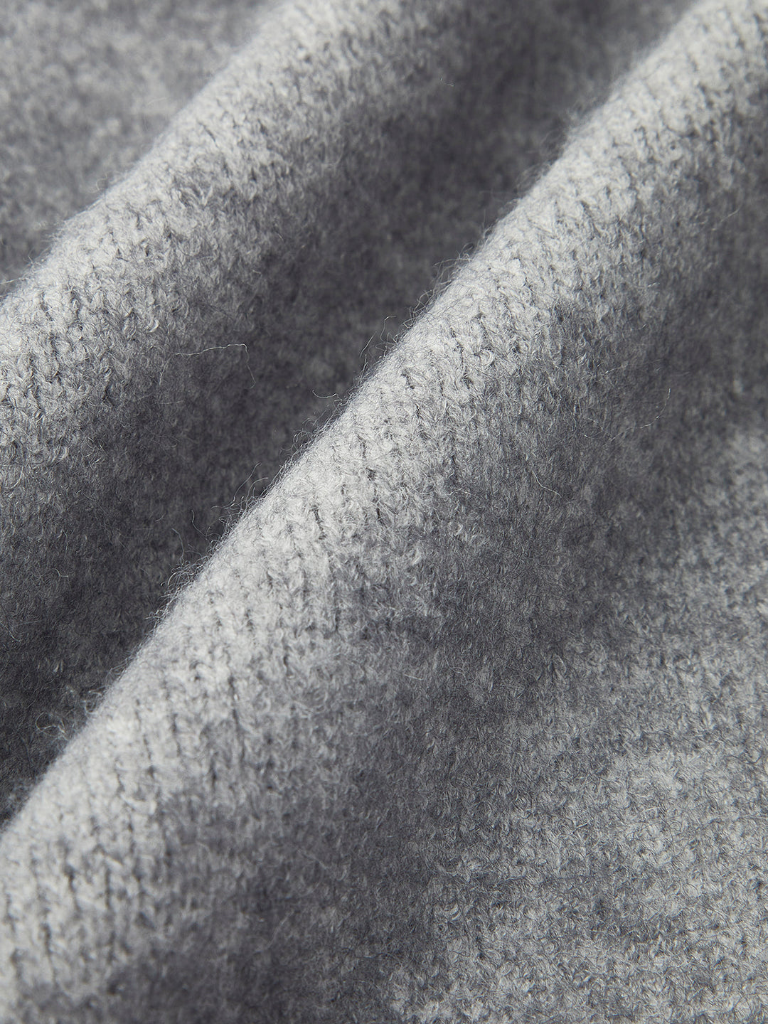 Casual oversized cardigan med åben krave