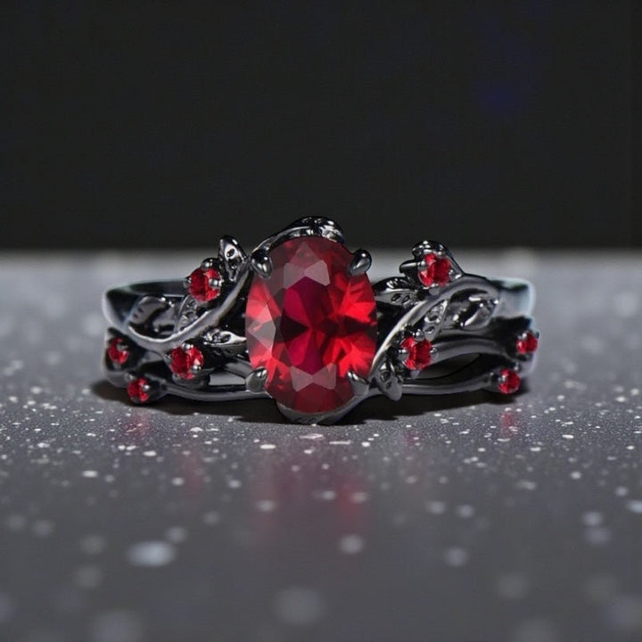 Skumringsvedbend-ring - Flamme
