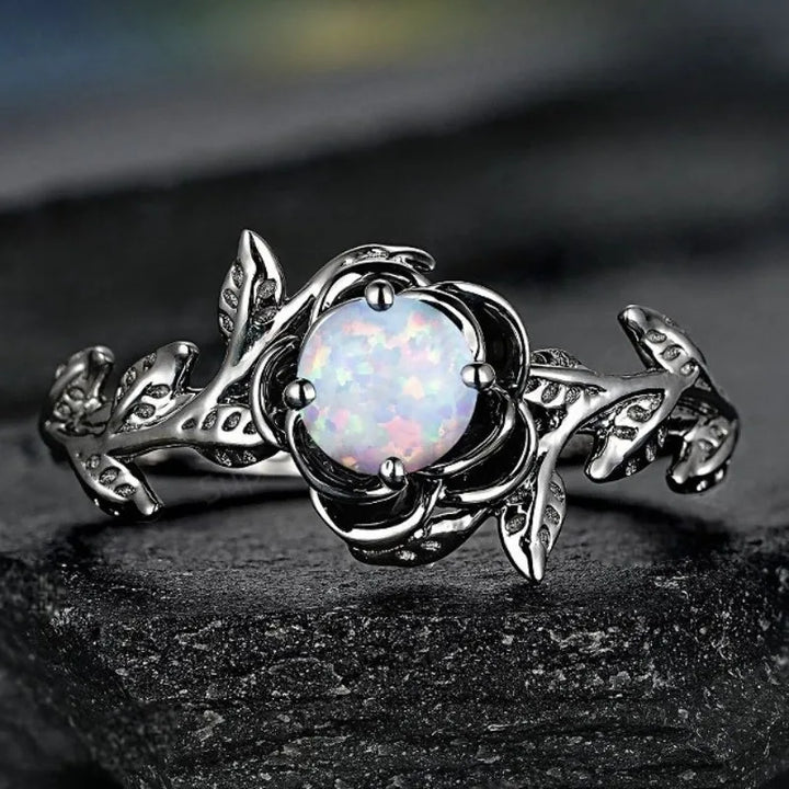 Skumringsvedbend-ring - Sammenflettet