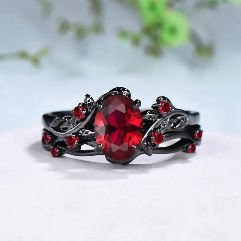 Skumringsvedbend-ring - Flamme