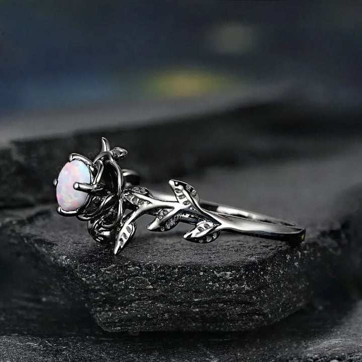 Skumringsvedbend-ring - Sammenflettet