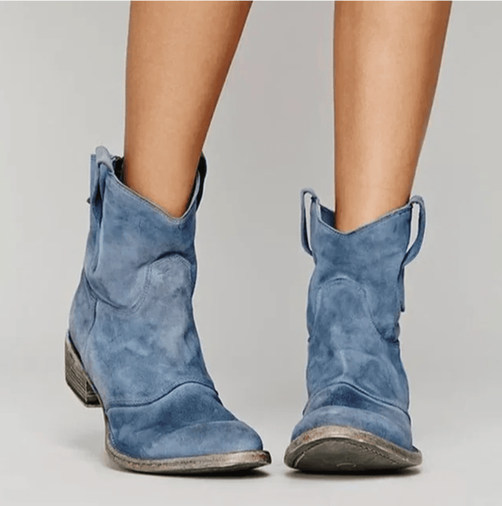 Piper | Western-ankelstøvler med pull-on-design