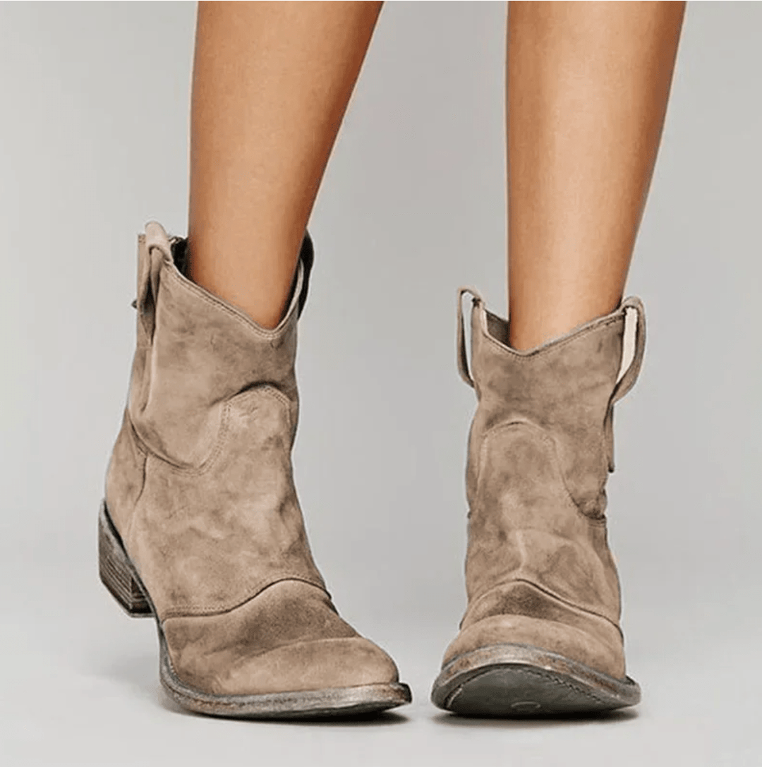 Piper | Western-ankelstøvler med pull-on-design