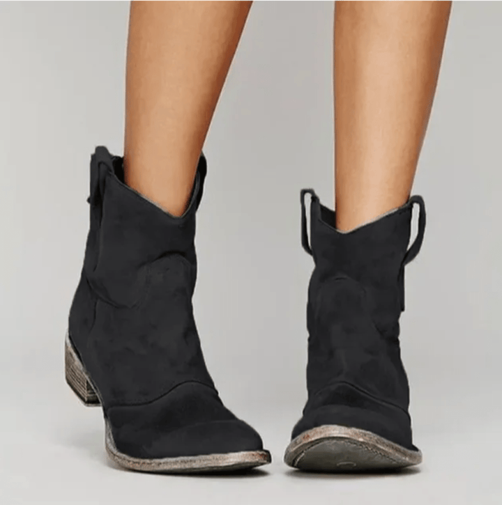 Piper | Western-ankelstøvler med pull-on-design